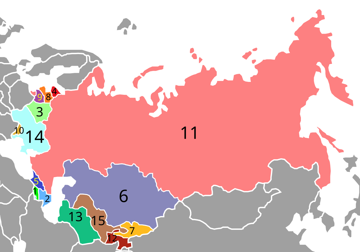 Dissolution of the Soviet Union 1991
