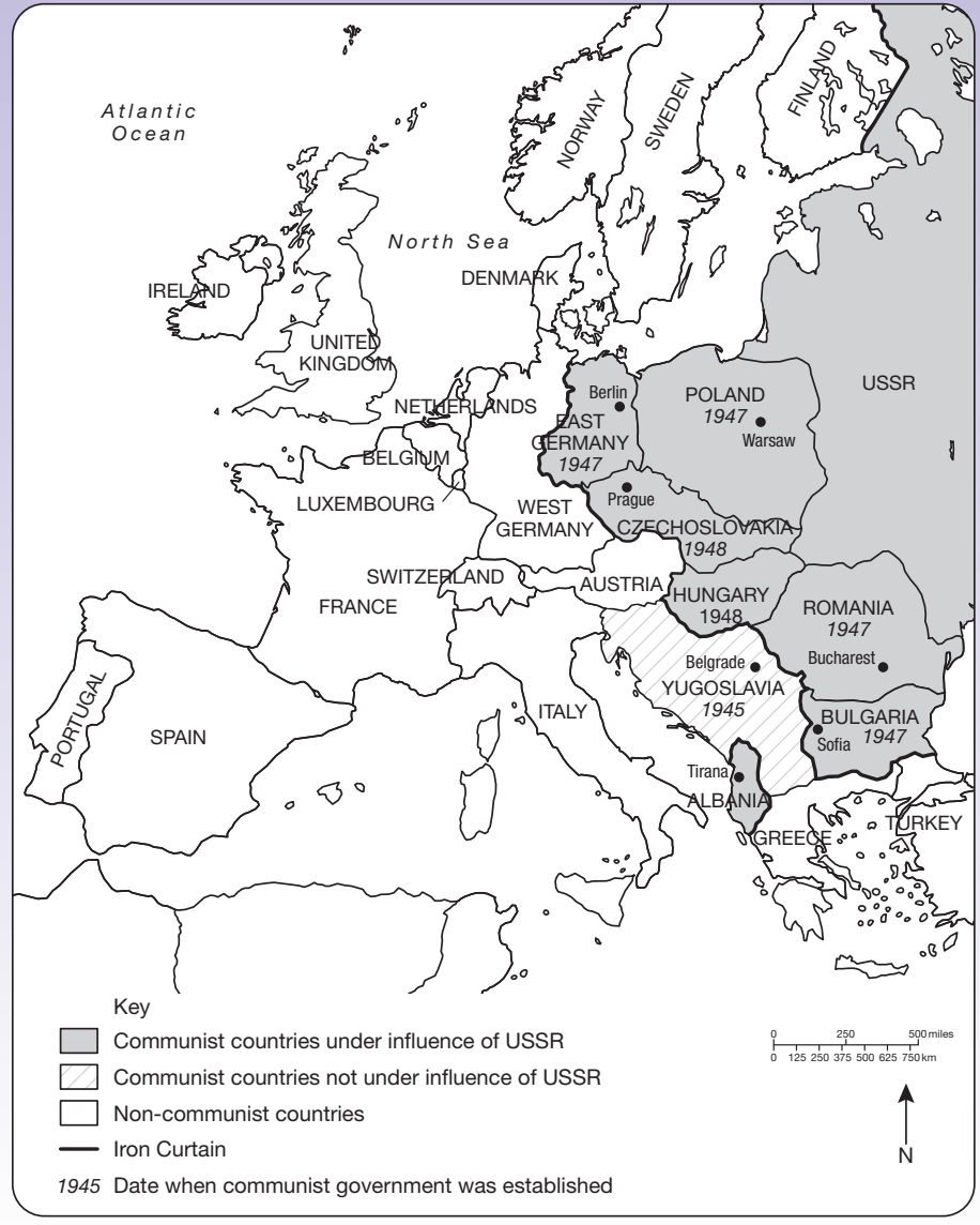 Eastern Europe in 1947